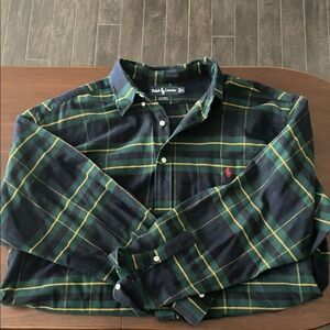 Polo by Ralph Lauren Men’s Plaid Flannel Short